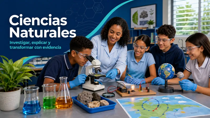 Docente y estudiantes investigan fenómenos de Ciencias Naturales